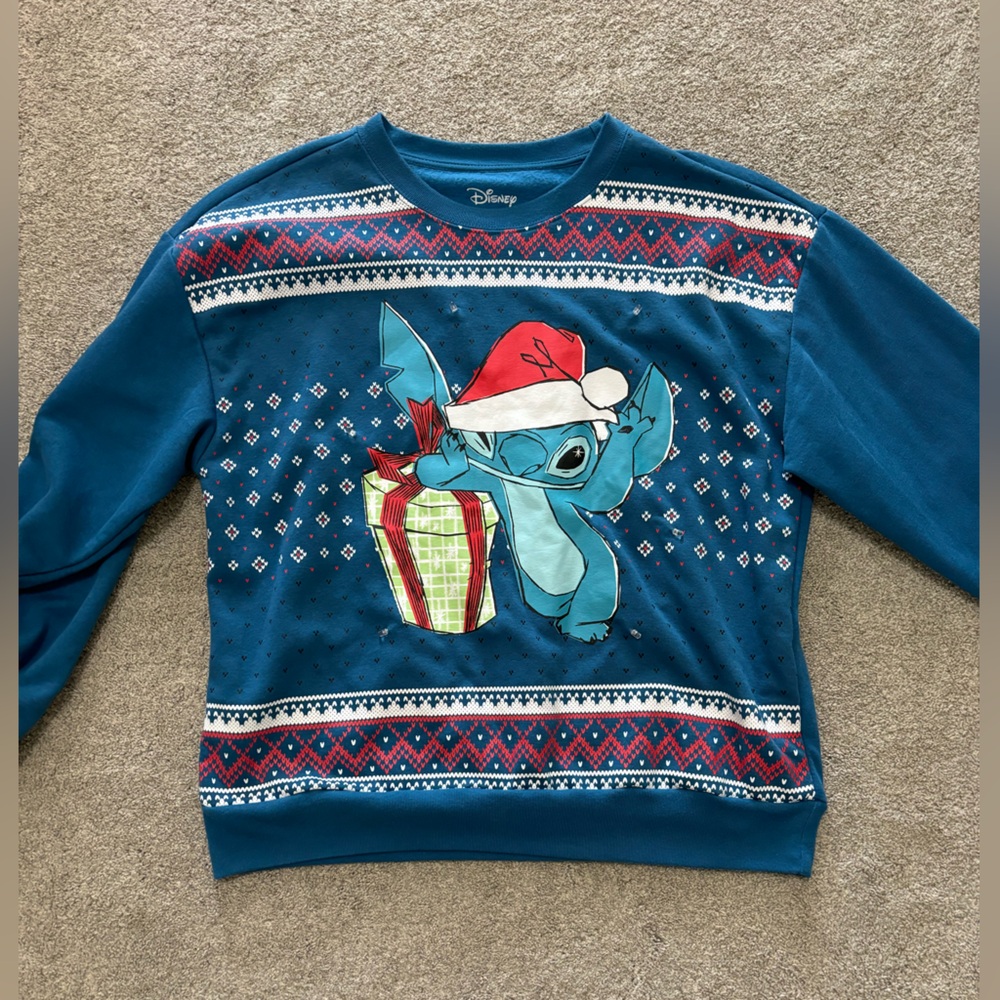 Disney Stitch Christmas Crewneck
